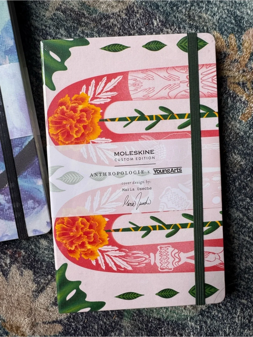 Moleskine x Anthropologie Set of 3 Patterned Special Edition Hardcover Notebooks
